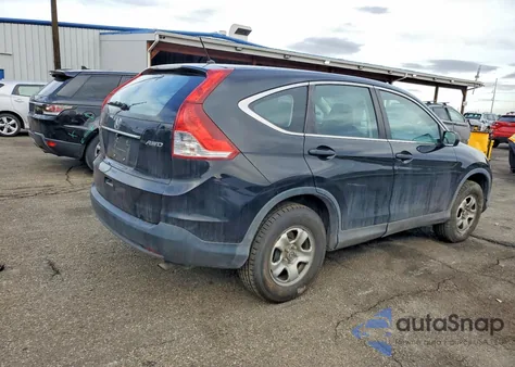 2013 Honda Cr-V Lx из США, поврежденный, VIN 2HKRM4H37DH667738